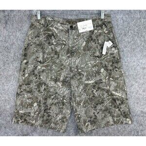 Arizona Women’s Camo Denim Jort Low Rise Baggy Shorts Y2K Size 12
